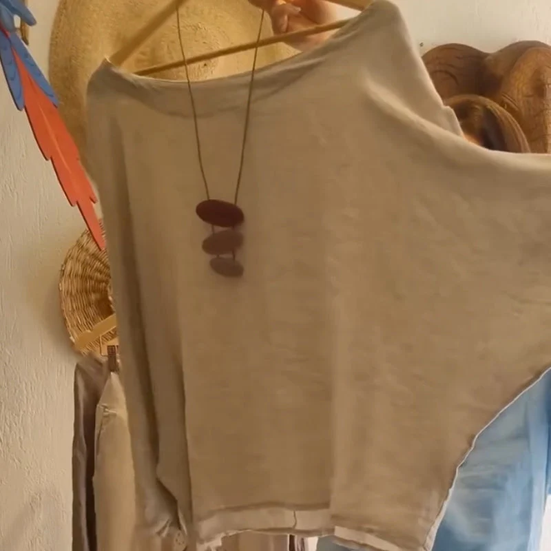 💐Women's Loose Fit Blouse & Floral Printed Wide-Leg Pants Set