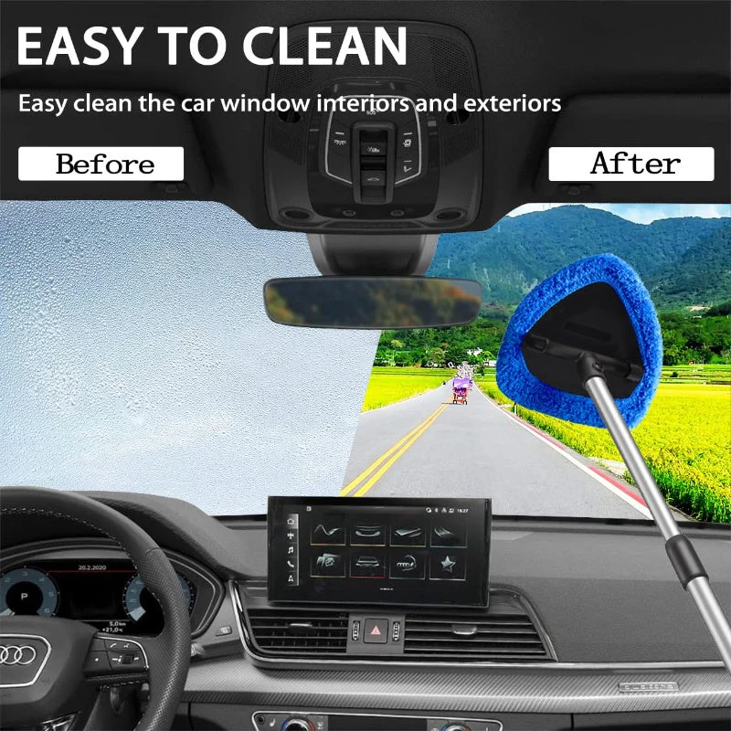 🔥Car Windshield Cleaning Tool Set - Extendable & 180° Rotatable📢📢Snatch up! Only 20 left, while supplies last!