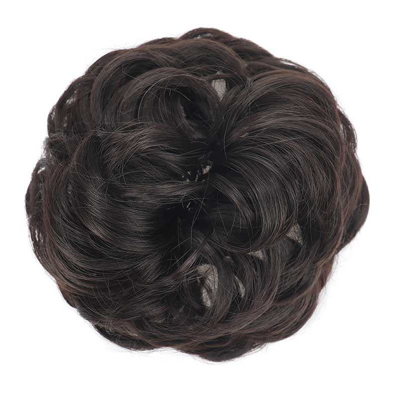 🔥Voluminous Synthetic Bun Wig with Adjustable Clip