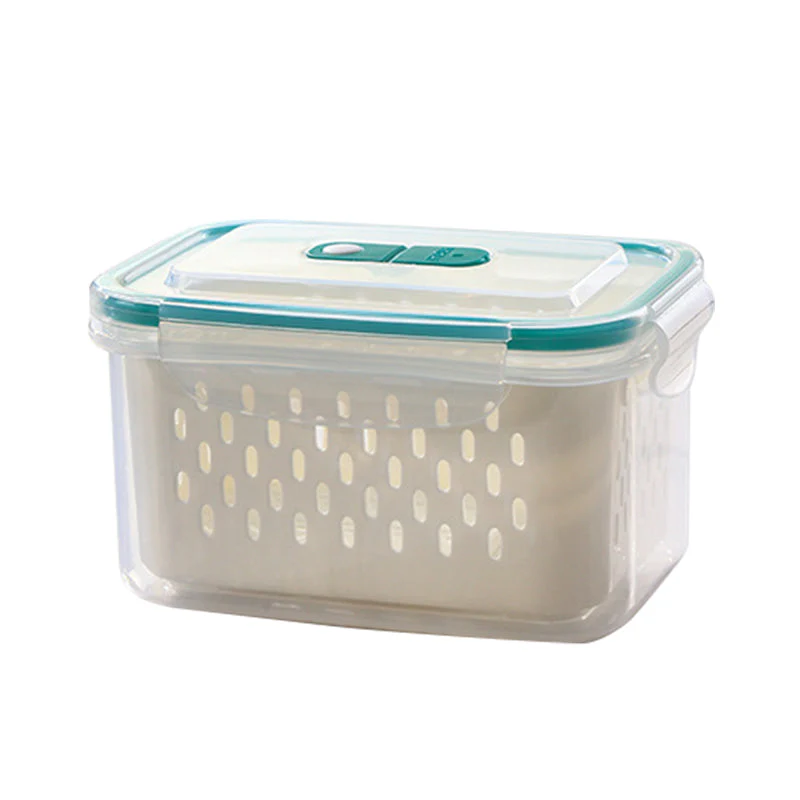 🔥Summer Hot Sale 50％ OFF💝2 in 1 Draining Fresh-Keep Food Container