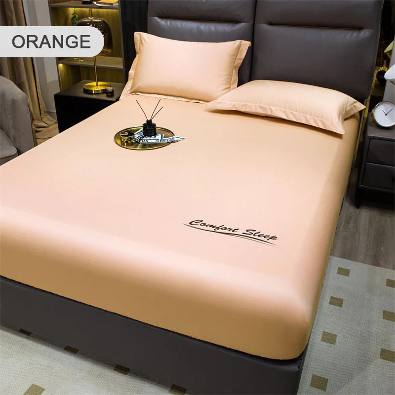 ✈️ Free Shipping ALL📦Summer Ice Cooling Silky Bed Fitted Sheet Pillow Cover🛏️