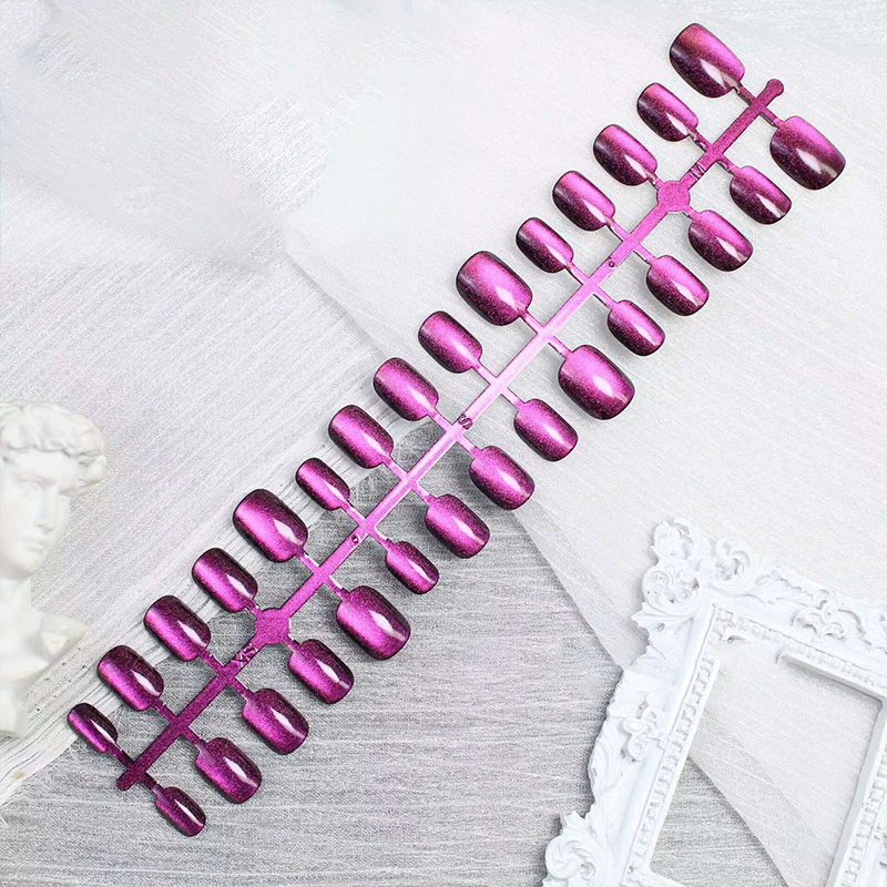 💫Cat Eye Press-On Nails Set – 3 Sizes