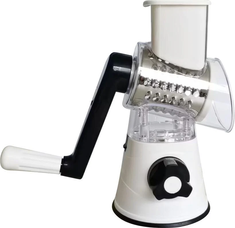 🔥kitchen Artifact🔥3 in 1 Rotary Cheese Grater Vegetable Slicer