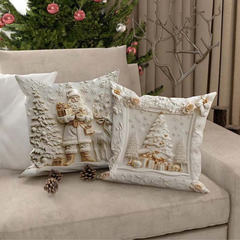 🎅 Christmas Gift Recommendations!🎁Elegant Christmas Decorative Pillow Covers (50% OFF)