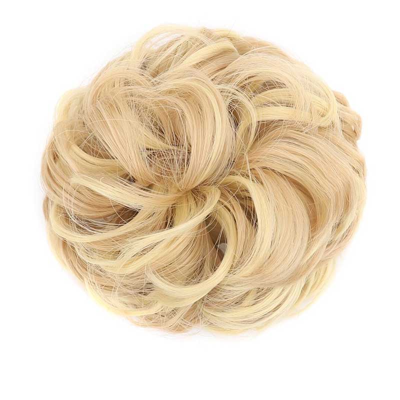 🔥Voluminous Synthetic Bun Wig with Adjustable Clip