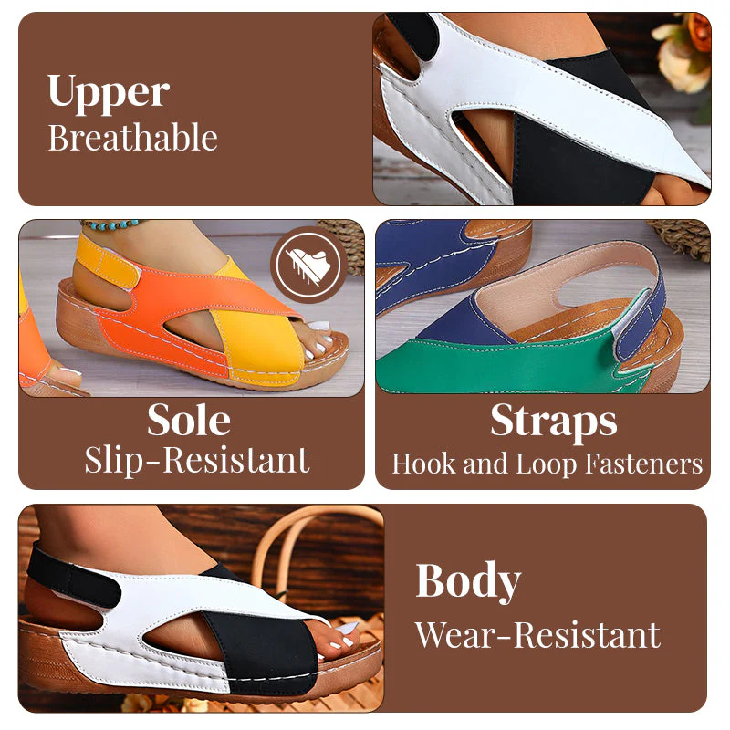 🔥Ultra-Comfortable Orthopaedic Sandals with Slanted Heel