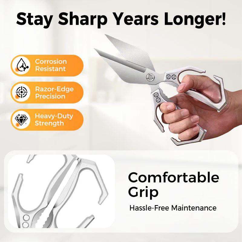 🔥Offer ends when sold out🧑‍🍳Multifunctional Heavy-Duty Kitchen Shears