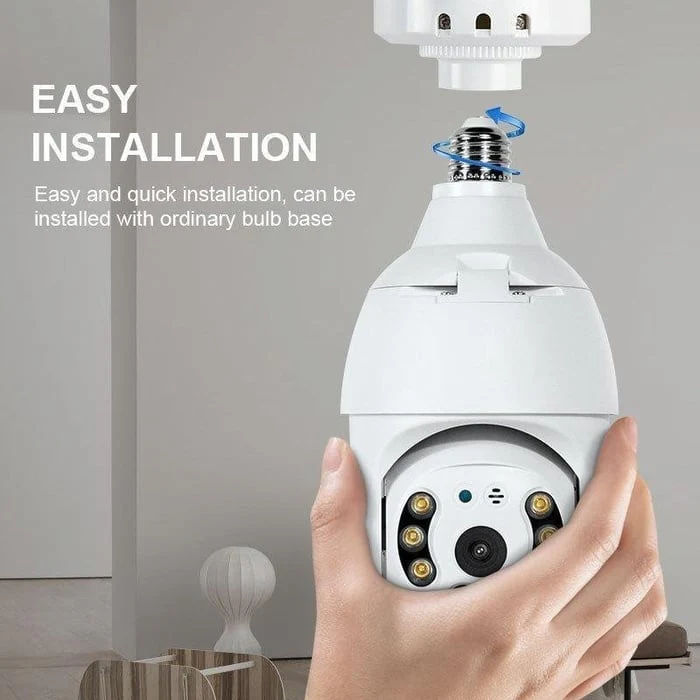 🔥2024  Hot Sale 40% off🔥Wireless Wifi Light Bulb Camera Security Camera