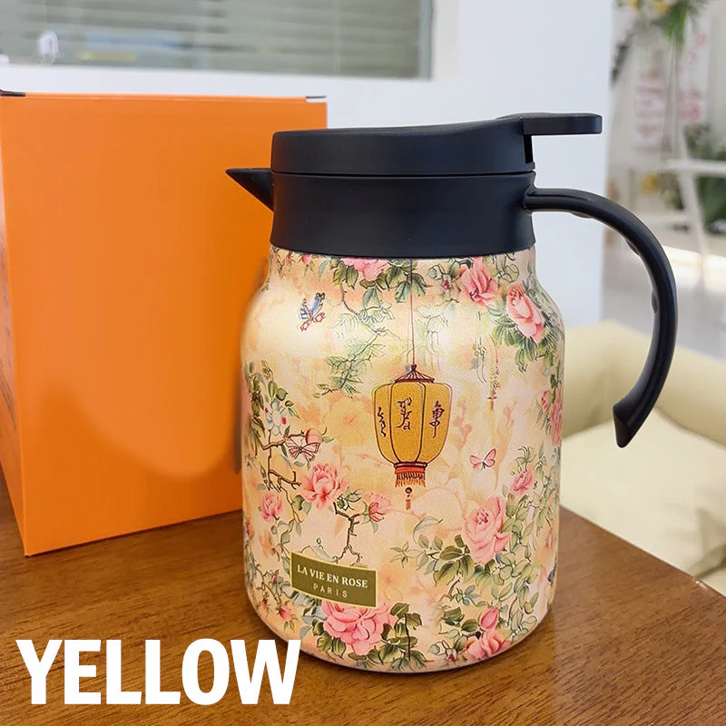 🔥HOT SALE UP TO 49% OFF🔥1000ml Vacuum Insulated Teapot with Strainer