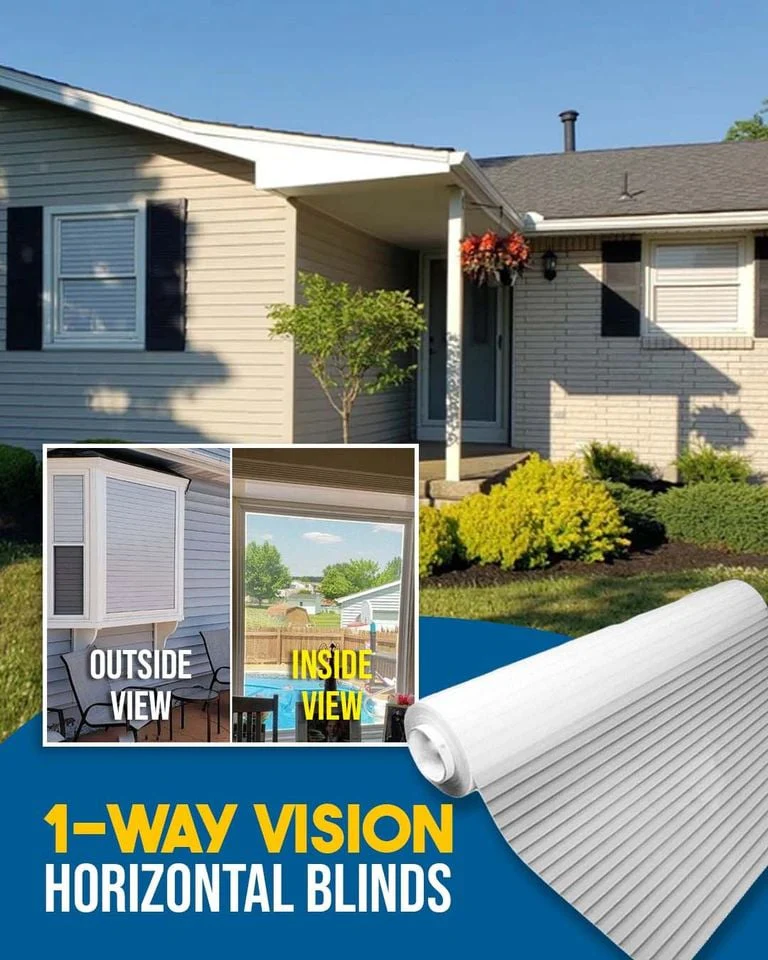 One-Way Imitation Blinds Privacy Window Cover