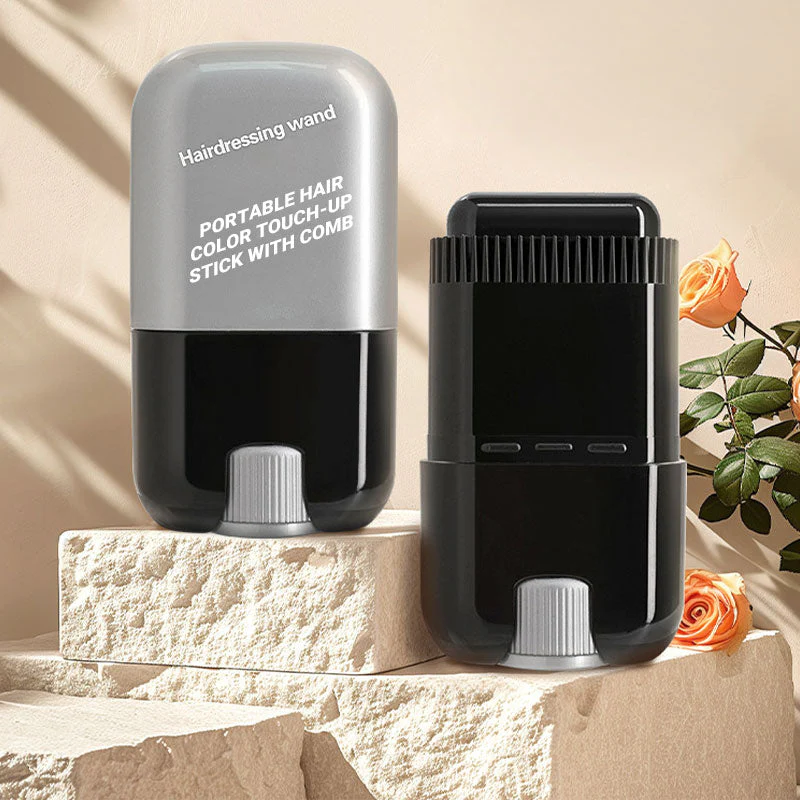 Recasting Confidence!💕Portable Hair Color Touch-Up Stick With Comb
