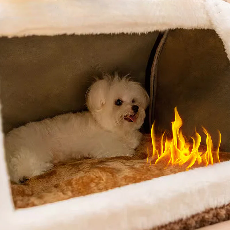 Spacious Insulated Soft and Breathable Dog House