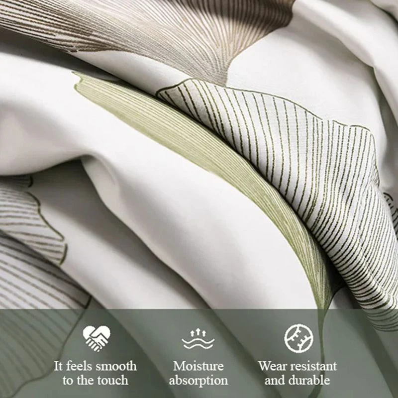 Washable Icy Cool Breathable Summer Quilt 4-piece Set