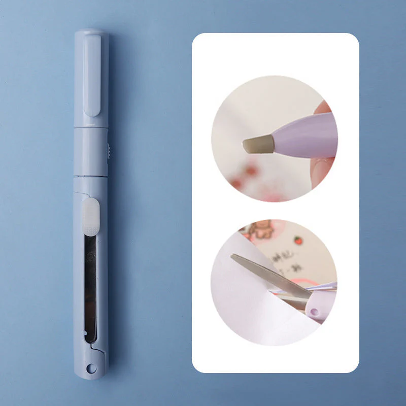 Foldable Mini Scissors Ceramic Pencil