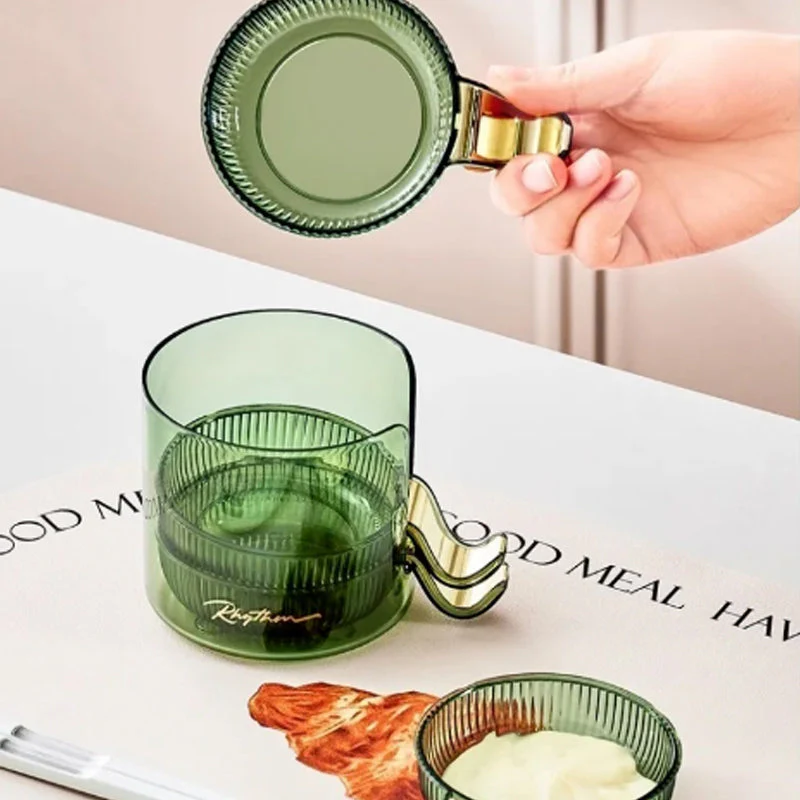 🧑‍🍳🧑‍🍳Kitchen Essentials🍽️ Clear Small Dipping Dish with Handle