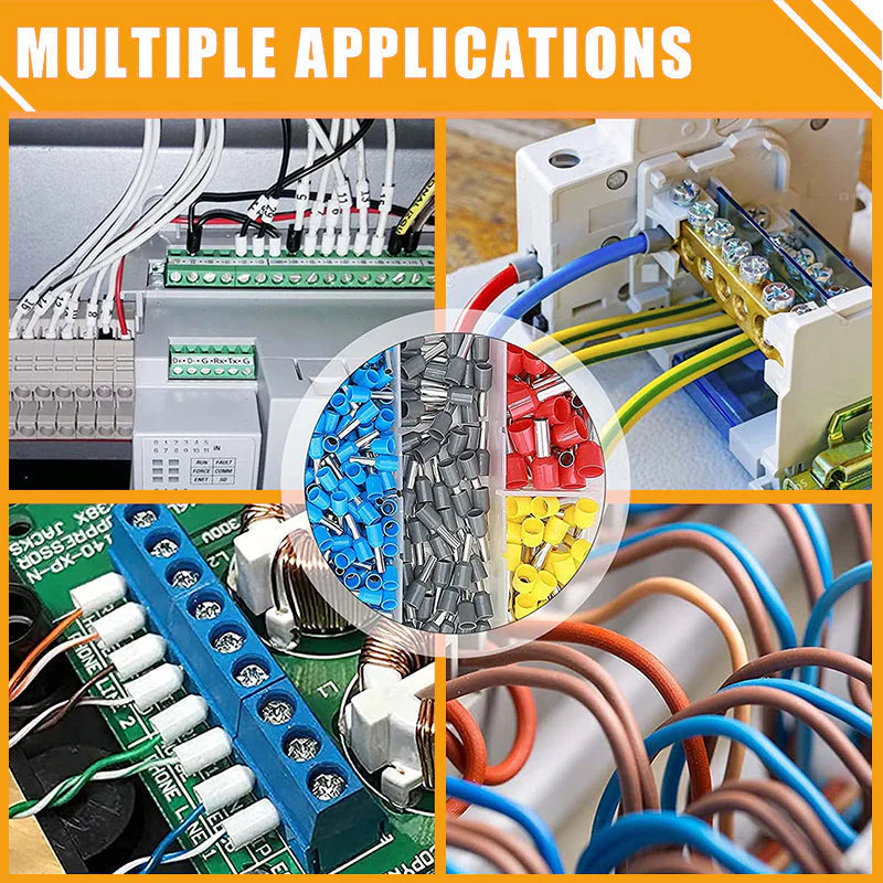 Multifunctional Cold Pressing Electrician Crimping Pliers Set