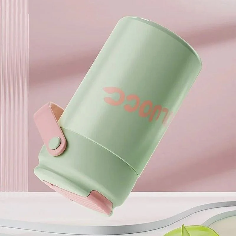 Stainless Steel Insulated Cooler Mug with Tea Silo Straw