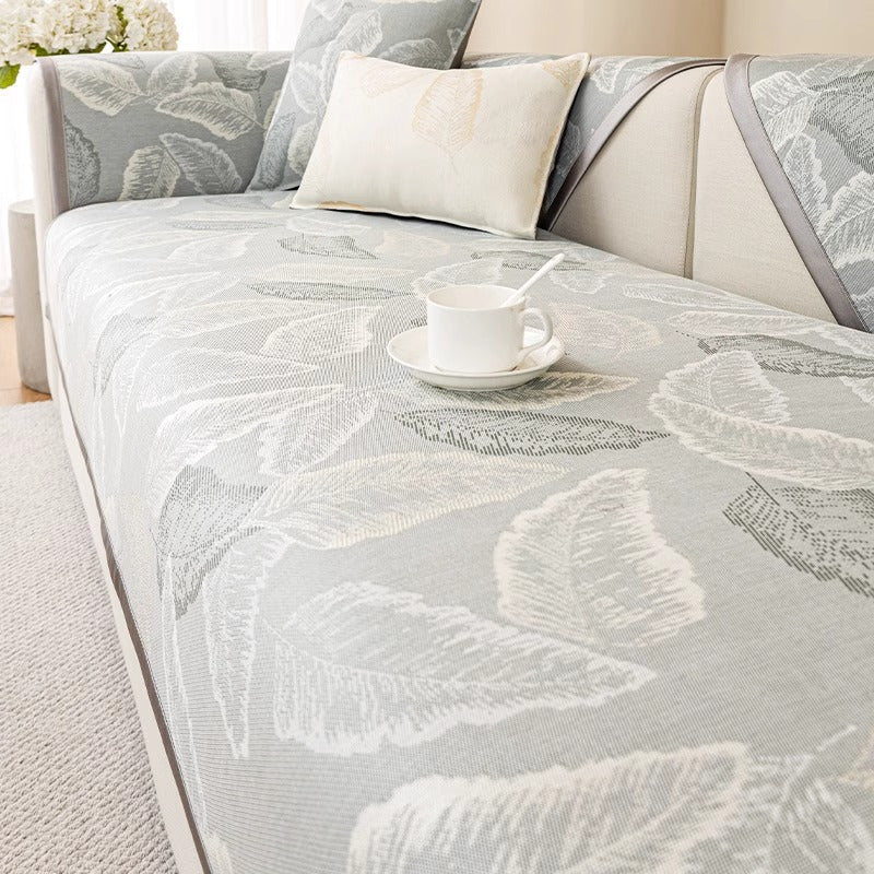 🔥50%OFF🔥Universal Luxury Leaf Pattern Lightweight Sofa Cushion