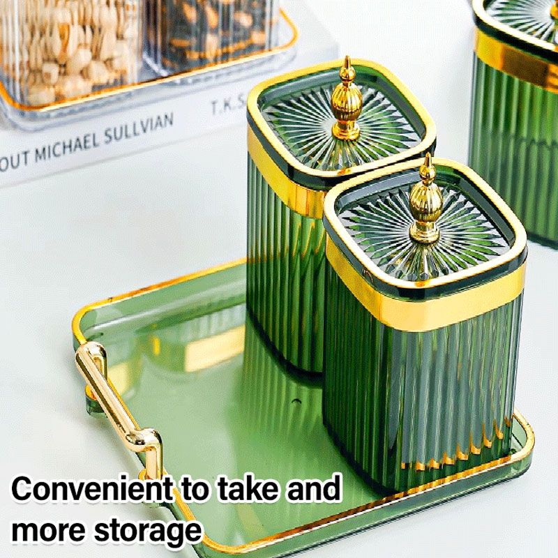 [High-grade Material] Multipurpose Light Luxury Pastry and Nut Sealed Jar