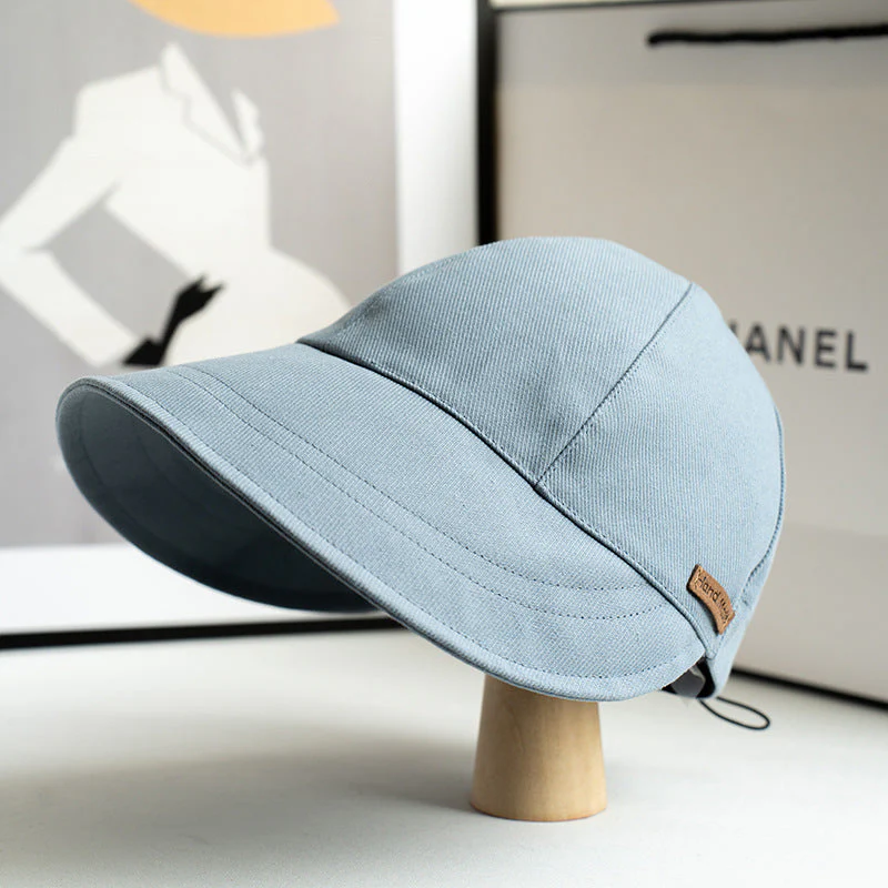 UV Protection Hat Without Makeup
