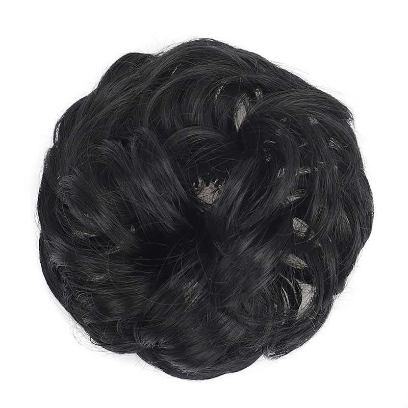 🔥Voluminous Synthetic Bun Wig with Adjustable Clip