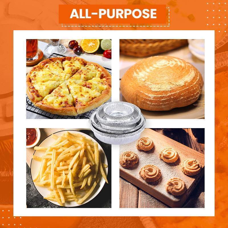 🔥Hot Sale - 50% OFF🔥Oil-Proof Aluminum Foil Tin Box