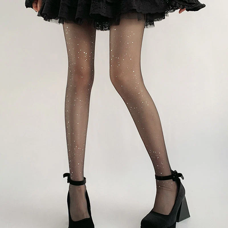 🌸Spring Specials💐 Women's Fashion Sexy Glitter Sequin Stockings