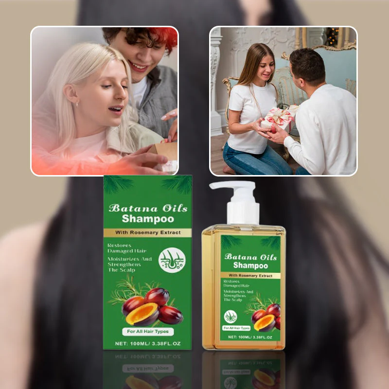 🏆Buy 3 Get 2 Free ✨👧Batana Oil Shampoo with Rosemary Extract🌸