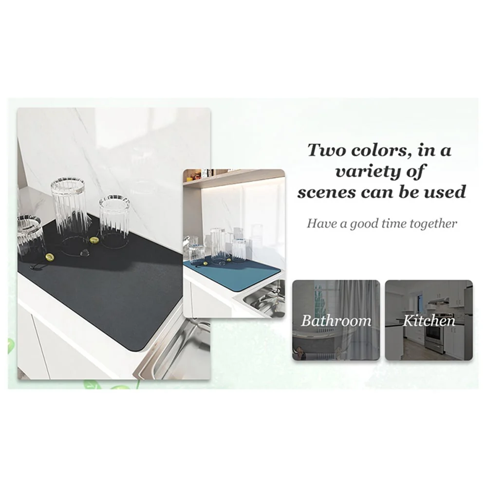 🔥30% OFF TODAY🔥Kitchen Super Absorbent Draining Mat