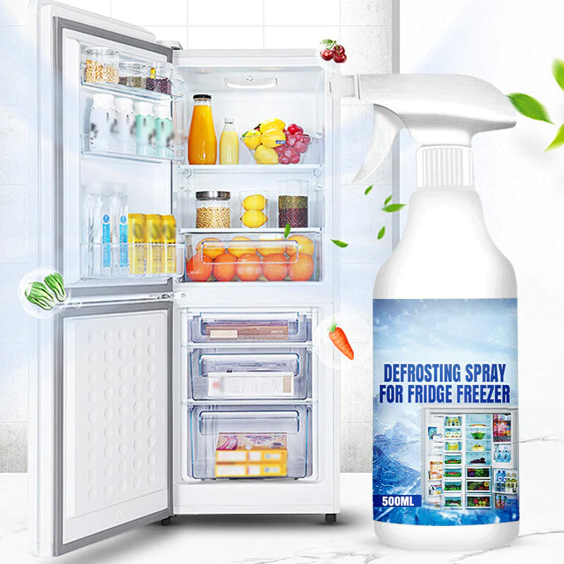🏠BUY 2 GET 1 FREE 🧊Defrosting Spray for Fridge Freezer🎁(With free spatula)