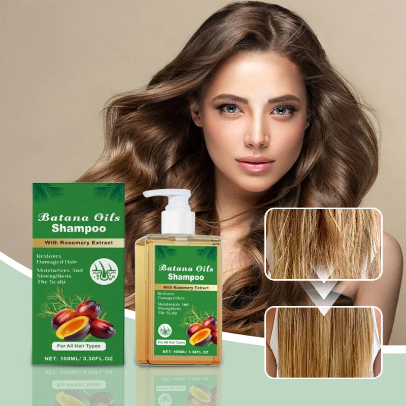 🏆Buy 3 Get 2 Free ✨👧Batana Oil Shampoo with Rosemary Extract🌸