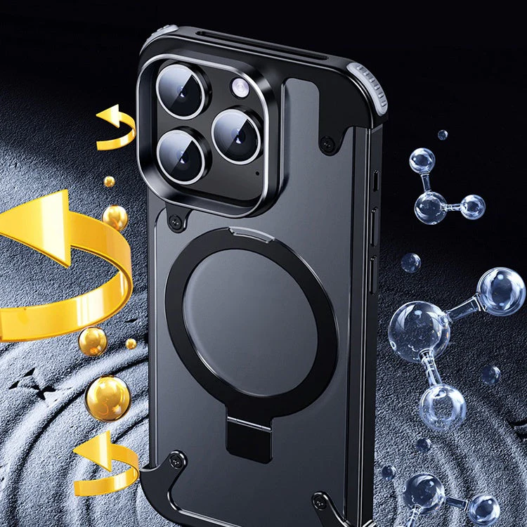 🎅Christmas Offers🎅Magnetic Metal Anti-Fall Protective iPhone Case