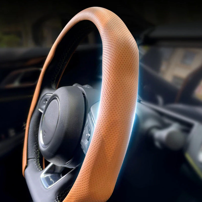 🖤Black Friday Specials:🎁 40% OFF💖Breathable Non-Slip Ultra-Thin Steering Wheel Cover