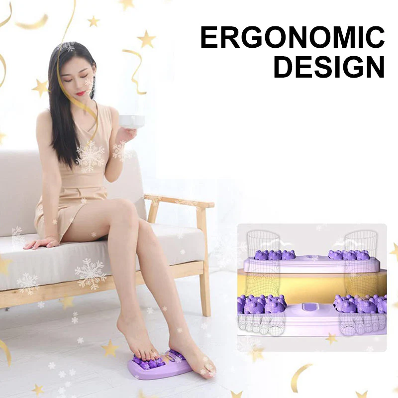 💆‍♀️Portable Dual Massage Roller – Relax and instantly relieve feet😌🌿
