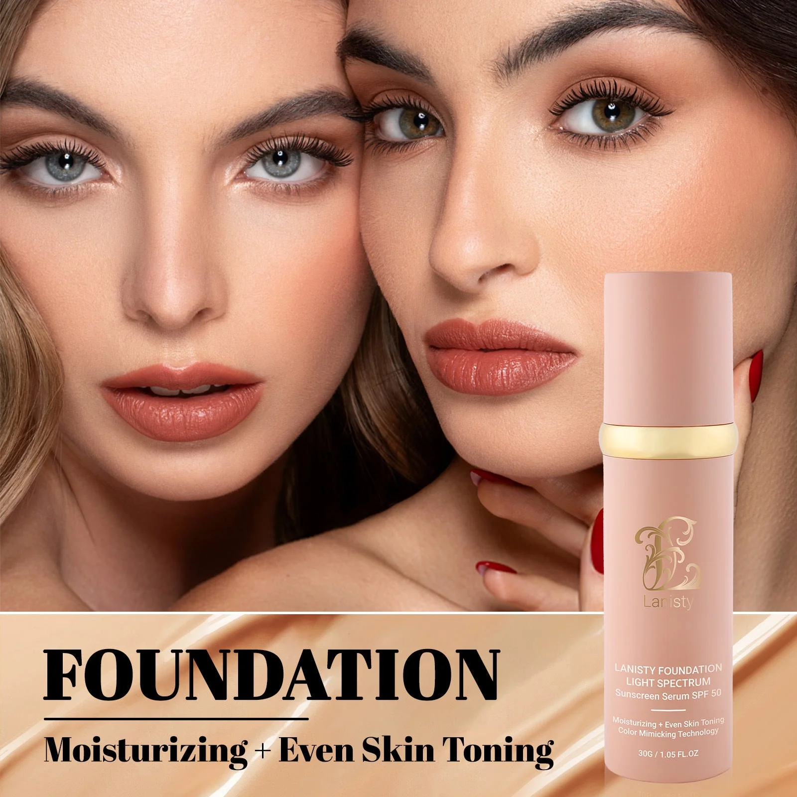 💗Value Pack - Buy 1 Get 1 Free 🎁 4 in 1 Discolouring Foundation