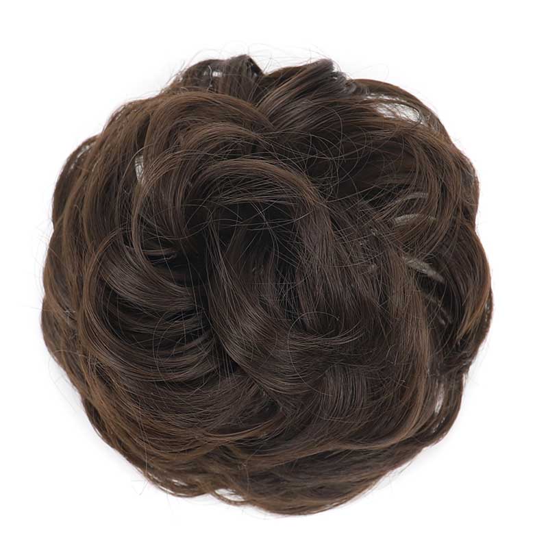 🔥Voluminous Synthetic Bun Wig with Adjustable Clip