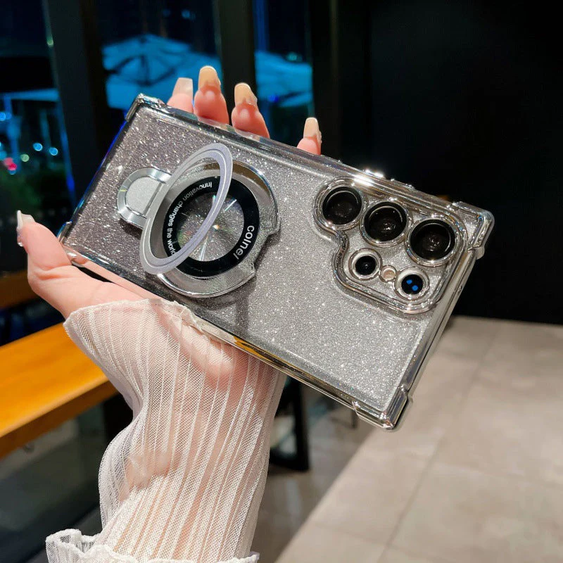 🔥🔥Magnetic Gradient Glitter Mobile Phone Cases for Samsung S22/23/24🔥