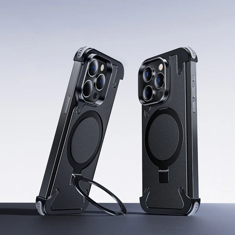 🎅Christmas Offers🎅Magnetic Metal Anti-Fall Protective iPhone Case