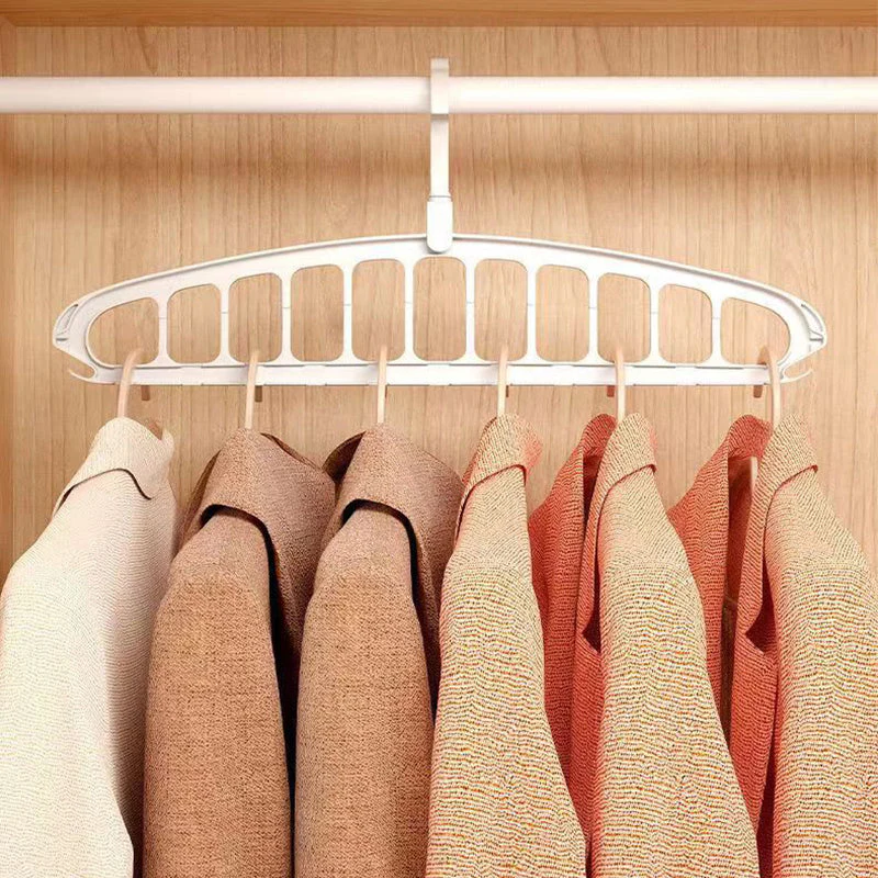 🥳New Year Specials🔥Multifunctional Foldable Clothes Hanger with 11-Hole