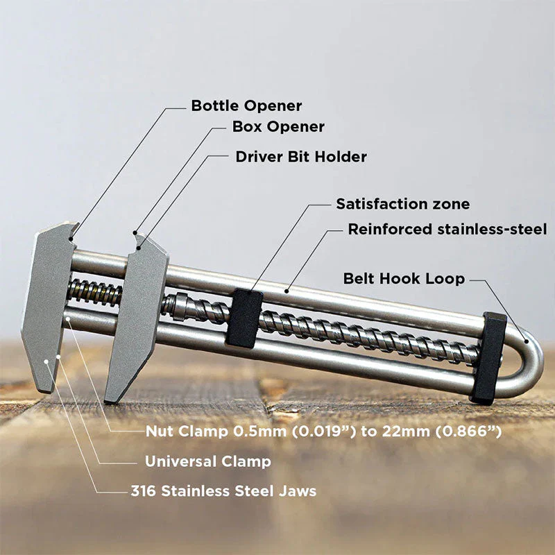 Multifunctional Adjustable Spanner Portable Wrench Tool