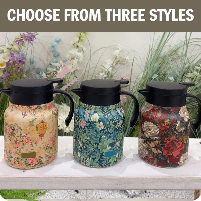 🔥HOT SALE UP TO 49% OFF🔥1000ml Vacuum Insulated Teapot with Strainer