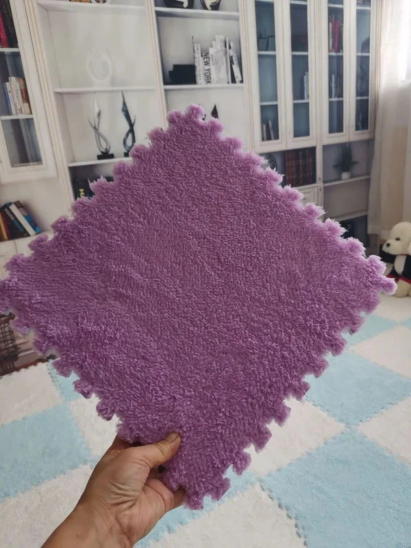 💥Hot Sale 50% OFF💥 Plush Patchwork Foam Floor Mat（10 PCS/ SET）