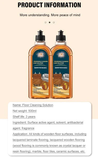 🔥Buy 2 Get 1 Free🔥Floor Cleaner, Dual-Action Stain & Odor Remover, Protects Natural Floor Finishes