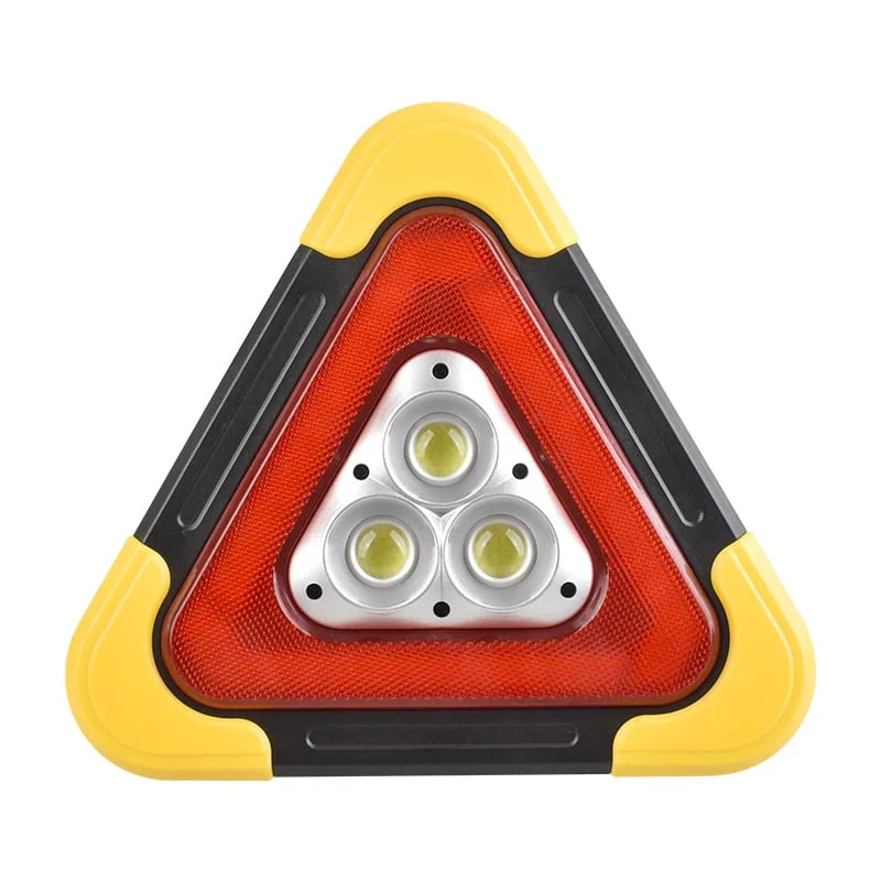 🔥2025 New Arrival🔥3-IN-1 Solar Emergency Triangle Warning Light at the Roadside