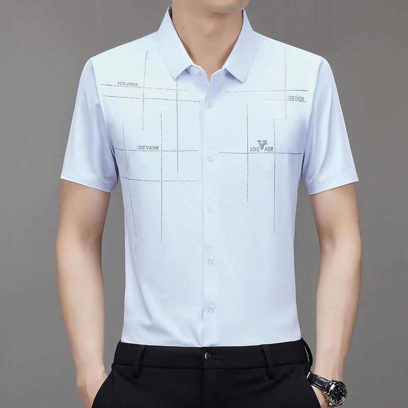 🔥Buy 2 Free shipping🔥🎁Men's Ice Silk Business Shirt