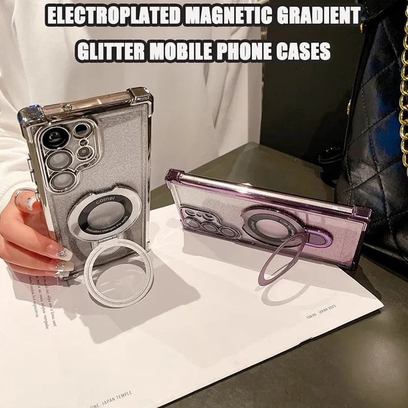 🔥🔥Magnetic Gradient Glitter Mobile Phone Cases for Samsung S22/23/24🔥