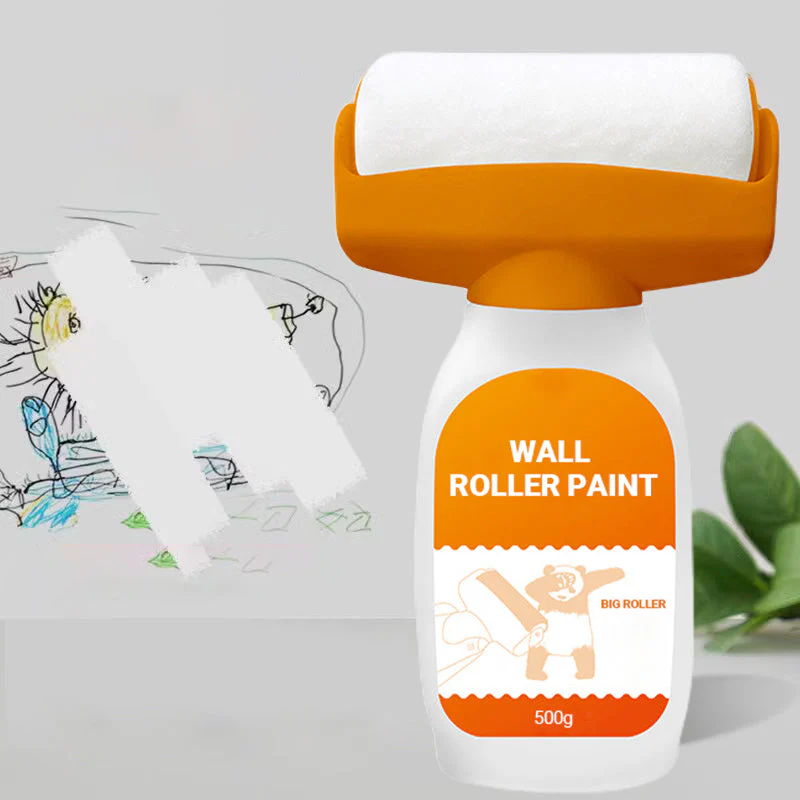 Festival promotion🎁Wall Repair Paint with Rolling Brush