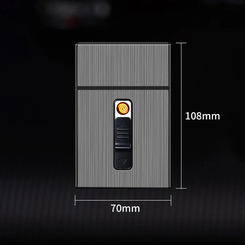 🔥Hot Sale 50% OFF🔥Cigarette Case with Lighter