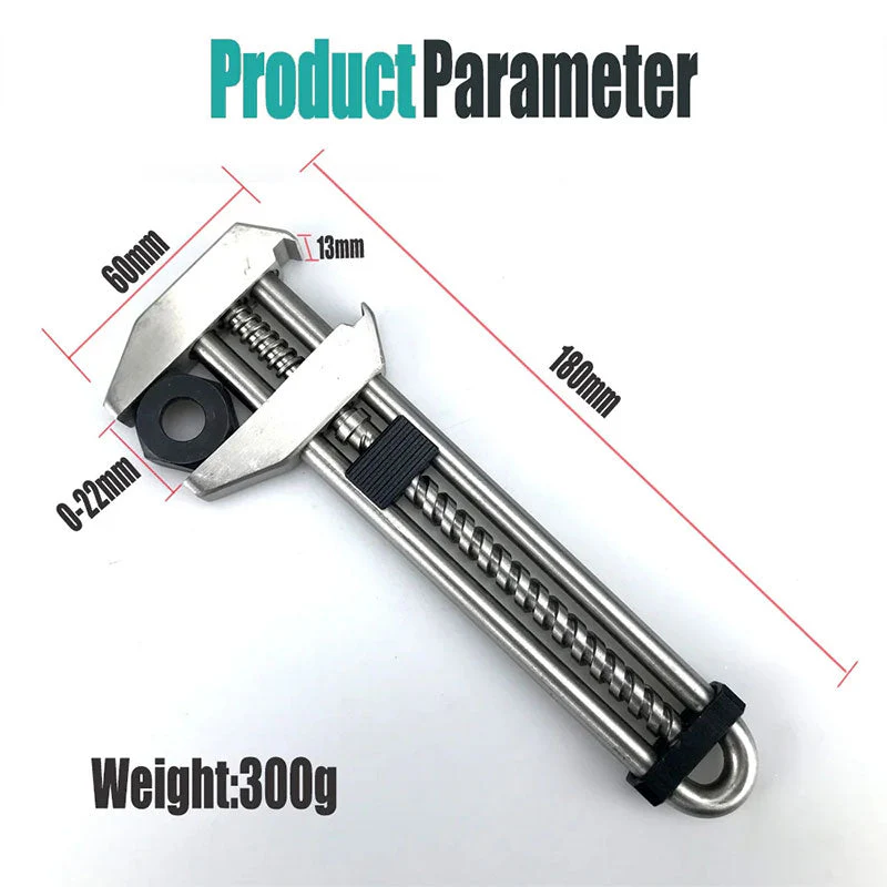 Multifunctional Adjustable Spanner Portable Wrench Tool