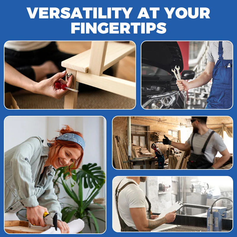 🔥Hot Promotion 56% Off💥Flat Head Threaded Insert Nut Rivet Nuts Set